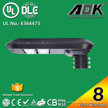 UL Dlc Aprover LED Street Light avec 8 ans de garantie